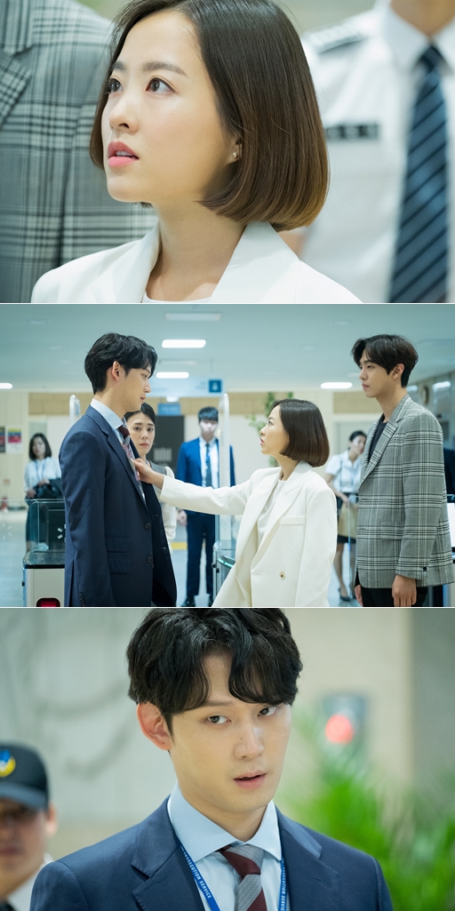 분노한 박보영이 권수현에게 최후통첩을 날린다./사진=tvN ‘어비스’