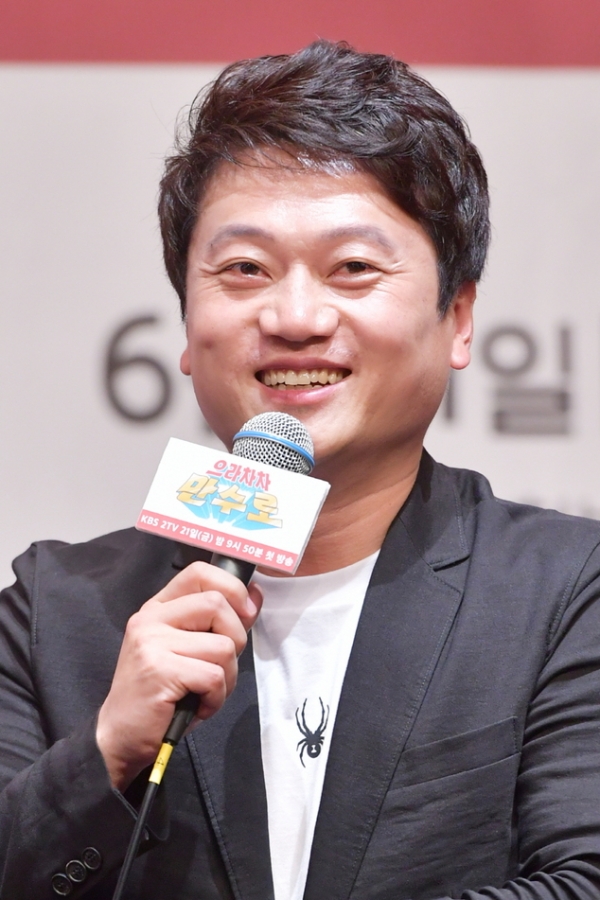 박문성 해설위원이 ‘으라차차 만수로’ 제작발표회에 참석했다./사진=KBS