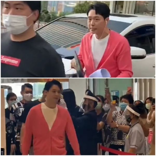 朴有天（Park Yoo-cheon）2日抵达泰国参加粉丝见面会并演出时，他再次引起争议，因为他没有戴口罩以防止Corona 19扩散。/Photo= YouTube视频捕获