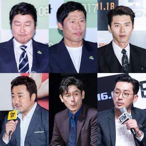 [2017 영화 결산①] 최고의 한 해 보낸 배우는?…송강호·유해진·현빈·마동석·설경구+하정우