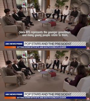 방탄소년단(BTS) 미국 ABC 출연 "공연 못한 지 2년, 우울..가장 하고파"