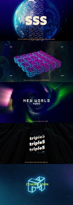모드하우스, 新 걸그룹 &apos;트리플에스&apos; 첫 티저 깜짝 공개.."작은 s → 큰 S"