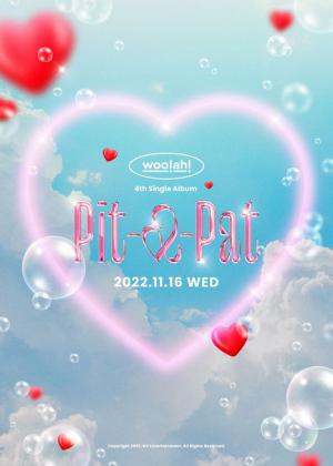 우아!(woo!ah!) 4번째 싱글 &apos;Pit-a-Pat&apos;, 포스터 공개…“짜릿하고 신나”