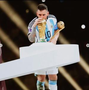 아르헨티나 메시, 월드컵 결승전 승리 소감…“세계의 챔피언 믿을 수 없어”