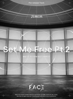 방탄소년단 지민, 선공개 곡 &apos;Set Me Free Pt.2&apos; 트랙 포스터 공개