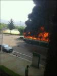 홍대버스 폭발, 차량 주변 기름통 발견…자살시도 추정