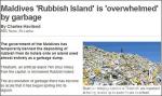 몰디브 쓰레기 섬, 하루 330톤 쓰레기 유입 ‘처치 곤란’