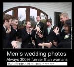 남자들의 결혼사진, 입 벌리고 절규… “이유는 대체 뭐?”