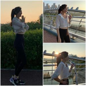 &apos;Is this the 43-year-old mother?&apos; Haeul Kim boasts a perfect body with zero fat