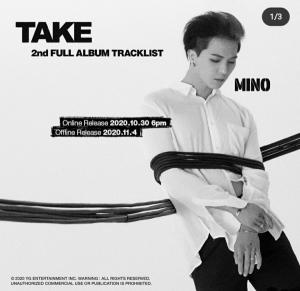 &apos;Raise the volume&apos; Song Min-ho "Satisfaction with the 2nd solo album&apos;Take&apos;? 100% or release X"